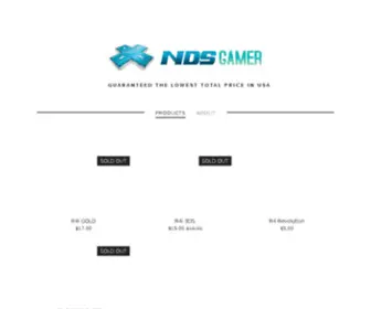 NDsgamer.com(Home) Screenshot