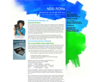 Ndsiroms.com Screenshot