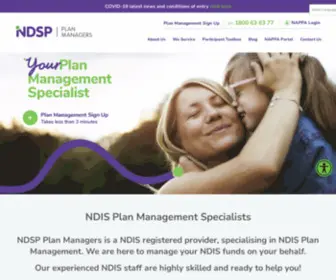 NDSP.com.au(National Disability Support Partners) Screenshot