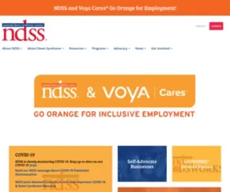 NDSS.org(National Down Syndrome Society (NDSS)) Screenshot