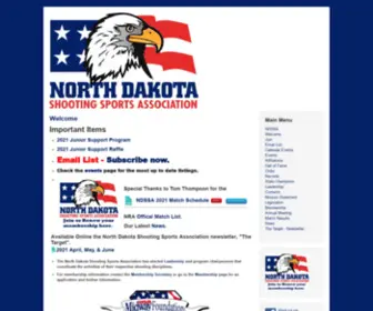 NDssa.org(North Dakota Shooting Sports Association) Screenshot