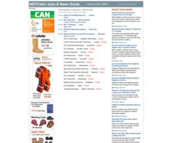 NDtcabin.com(NDT Cabin Jobs Guide for NDT Jobs) Screenshot