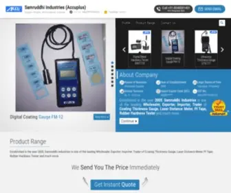 Ndtinstruments.in(Samruddhi Industries (Accuplus)) Screenshot