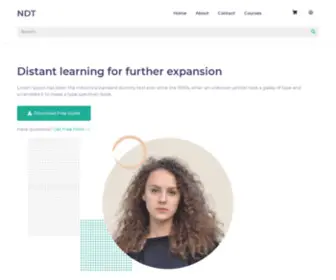 NDTLTD.com(NDT) Screenshot