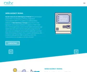 NDvcomunicazione.it(Web Agency Roma) Screenshot