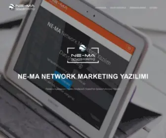 NE-MA.com(NE-MA Network Marketing Yazılımı) Screenshot