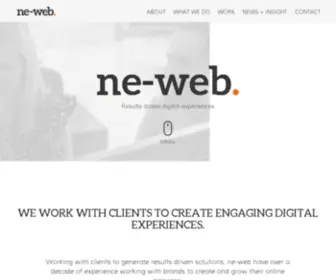 NE-Web.com(Web Design Newcastle) Screenshot