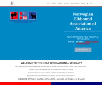 Neaanational.com(2022 NEAA National Specialty) Screenshot