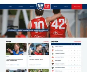 Neafl.com.au(Home) Screenshot