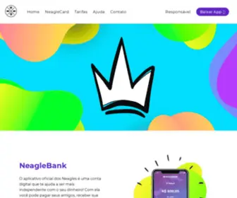 Neaglebank.com(Banco digital e cartão para todas as idades) Screenshot