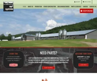 Neagri.com(Northeast Agri Systems) Screenshot