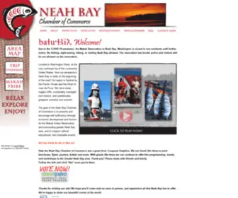 Neahbaywa.com(Neah Bay Chamber of Commerce) Screenshot