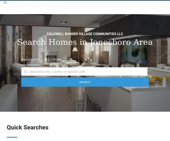 Neahomesearch.com(Search Homes in Jonesboro Area) Screenshot