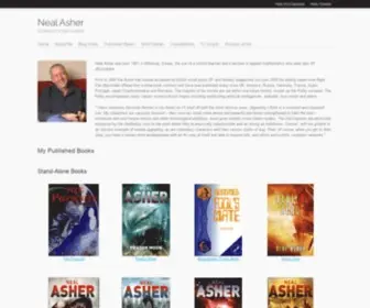 Nealasher.co.uk(Science Fiction Author) Screenshot