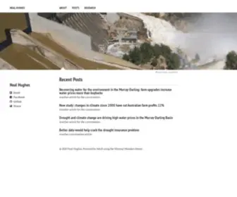 Nealhughes.net(Neal Hughes) Screenshot