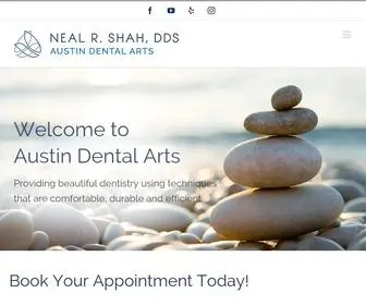 Nealshahdds.com(Austin Dental Arts) Screenshot