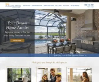 Nealsignaturehomes.com(Florida Home Builder) Screenshot