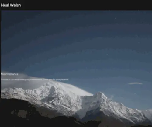 Nealwalsh.com(Web Designer Dublin) Screenshot