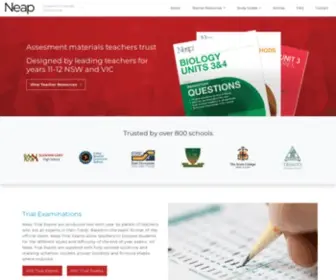 Neap.com.au(Neap Education) Screenshot