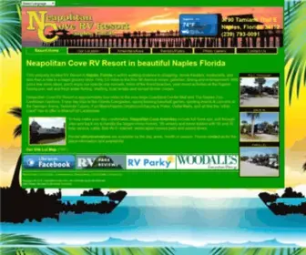 Neapolitancoverv.com(Neapolitan Cove RV Resort) Screenshot