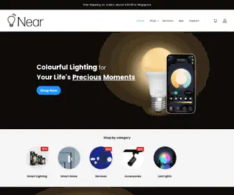 Near-SG.com(Smart home lighting system) Screenshot