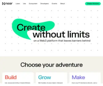 Near.org(NEAR is an open source platform) Screenshot