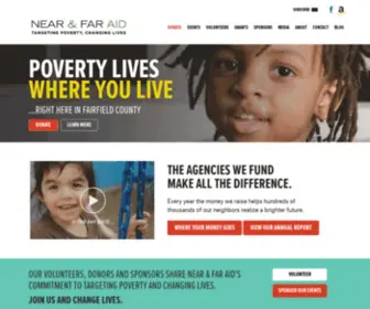 Nearandfaraid.org(NEAR & FAR AID) Screenshot