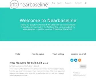 Nearbaseline.com(SharePoint & Project blog) Screenshot