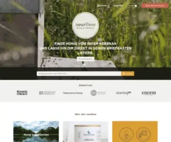 Nearbees.de(Kaufe regionalen Honig direkt beim Imker von Nebenan) Screenshot