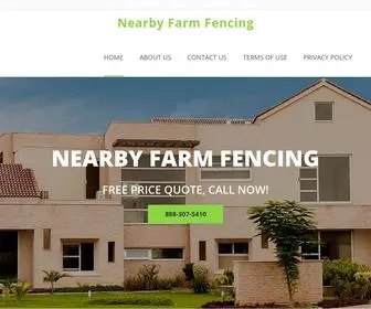 Nearbyfarmfencing.com(Nearby Farm Fencing) Screenshot
