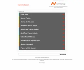 Nearbyindia.com(Indian business directory) Screenshot