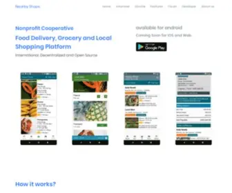 Nearbyshops.org(Nearby Shops) Screenshot