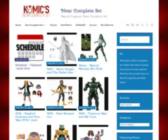 Nearcompleteset.com(Marvel Legends Near Complete Set) Screenshot