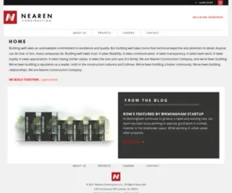 Nearen.com(Nearen Construction) Screenshot