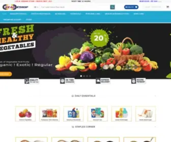 Neareshop.com(Neareshop Online Grocery And Fresh Vegetable Store In Durg) Screenshot