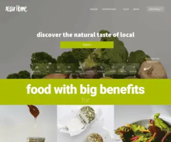 Nearhome.net(Where you can find independent food producers) Screenshot