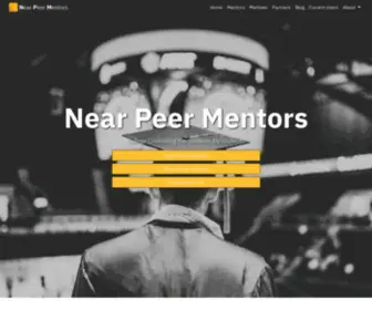 Nearpeermentors.com(Near Peer Mentors) Screenshot