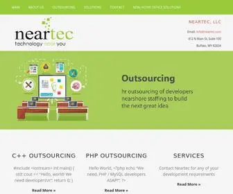 Neartec.com(Development of applications) Screenshot