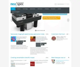 Neaspec.com(Home) Screenshot