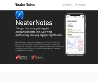 Neaternotes.com(NeaterNotes) Screenshot