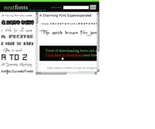 Neatfonts.com(LUMBUNG138 Login Situs Game Online Mudah JP 2024) Screenshot