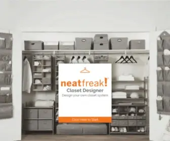 Neatfreakclosets.com(IIS Windows Server) Screenshot