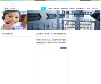 Neatline.lk(Cleaning Services) Screenshot