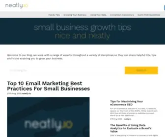 Neatly.io(Grow your Online Business with help from Experts) Screenshot