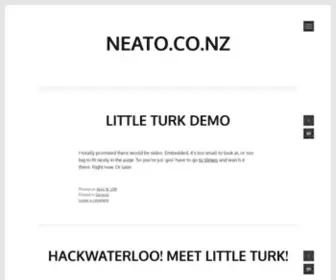 Neato.co.nz(neato) Screenshot