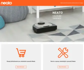 Neatorobotics.cz(Neato) Screenshot