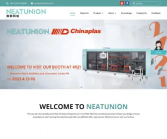 Neatunion.com(Wenzhou Neat Union Machinery Co) Screenshot