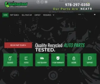 Neautotruckrecycler.com(New England Auto Truck Recycler) Screenshot