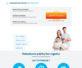 Nebankovni-PujCky-Bez-Registru.cz(Nebankovni PujCky Bez Registru) Screenshot