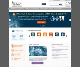 Neb.ca(Reagents for the Life Science Industry) Screenshot